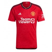 Camisa de time de futebol Manchester United Raphael Varane #19 Replicas 1º Equipamento 2023-24 Manga Curta